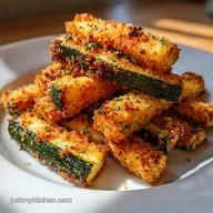 Air Fryer Zucchini Fries No Flour