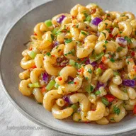 BBQ Macaroni Salad for 8 Servings