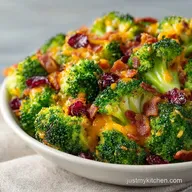 Broccoli Crunch Salad for 8 Servings