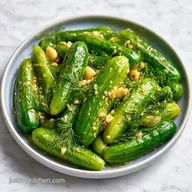 Canned Dill Pickles for 6 Quart Jars