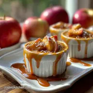 Caramel Apple Dessert Cups: Silken Cream