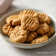 Chewy Peanut Butter Cookies in 25 Min