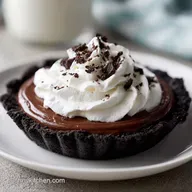 Chocolate French Silk Pie with Oreo Crust