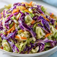 Creamy BBQ Rib Coleslaw for 8 Servings