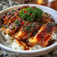 Creamy Garlic Chicken Rice Bowls in 25 Minutes