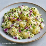 Creamy Picnic Potato Salad for 6 Servings