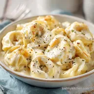 Tortellini Alfredo in 20 Minutes
