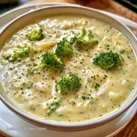 Crock Pot Broccoli Potato Soup: Creamy