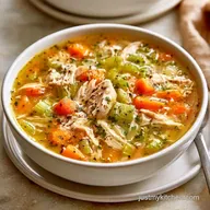 Dutch Oven Chicken Soup for 6 Servings