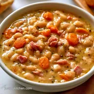 Easy Crockpot Bean Soup with Ham Hock