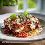 Eggplant Parmesan Baked Not Fried: Crispy Baked