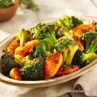 Flavorful Roasted Broccoli and Carrots