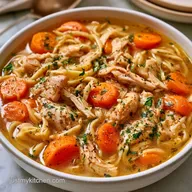 Healthy Chicken Noodle Soup (8 Servings)