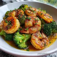 Honey Garlic Shrimp and Broccoli in 20 Minutes