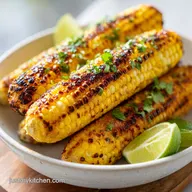 Mexican Street Corn: Charred and Creamy for 4 Servings