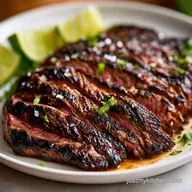 Oven Baked Skirt Steak for 4 Servings