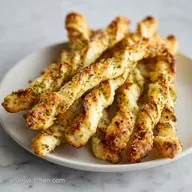 Pesto Parmesan Cheese Straws in 25 Minutes