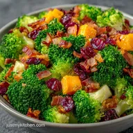 Picnic Broccoli Salad for 8 Servings