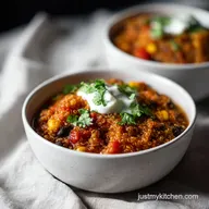 Slow Cooker Enchilada Quinoa Recipe