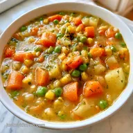 Slow Cooker Vegetable Soup with Potatoes