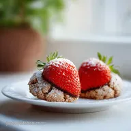 Strawberry Kiss Cookies Recipe for 24 Servings