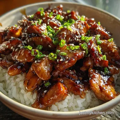 Teriyaki Chicken: 20 Minute Recipe for 4 Recipe Card