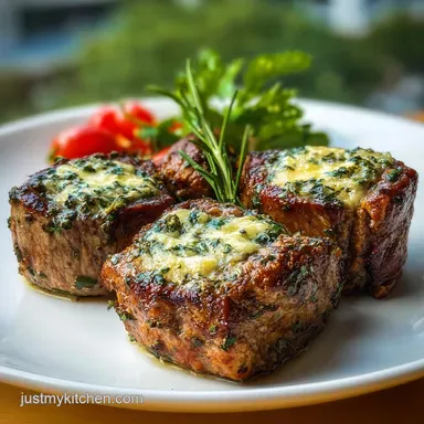Air Fryer Steak Bites with Garlic Butter and Herbs in 20 Minutes