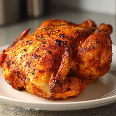 Air Fryer Whole Chicken: Crispy Skin & Juicy Meat