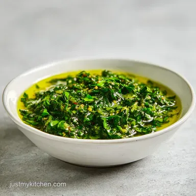 Authentic Italian Salsa Verde in 15 Minutes with Fresh Herbs