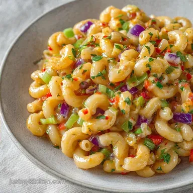 BBQ Macaroni Salad for 8 Servings