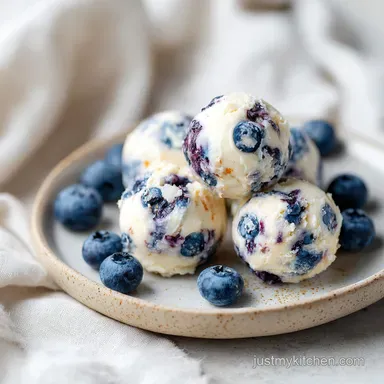 Blueberry Cheesecake Protein Bites: Creamy Bites in 45 Minutes