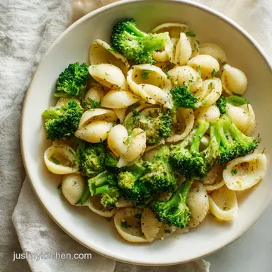 Creamy Boursin Cheese Pasta With Broccoli in 25 Minutes Recipe Card