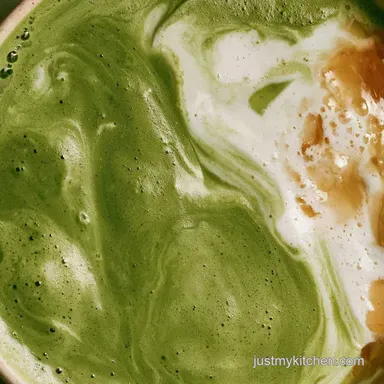 Brown Sugar Matcha Latte in 15 Minutes