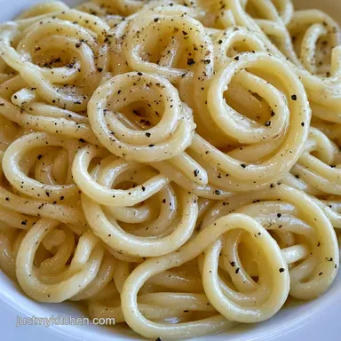 Bucatini Cacio e Pepe in 20 Minutes