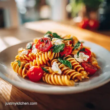 Caprese Pasta Salad: Ready in 31 Minutes Recipe Card