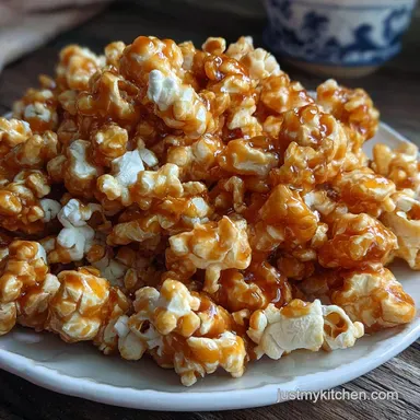 Caramel Popcorn Recipe Without Corn Syrup: Oven-Baked Crunch