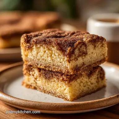 Chewy Snickerdoodle Cookie Bars in 35 Minutes Recipe Card