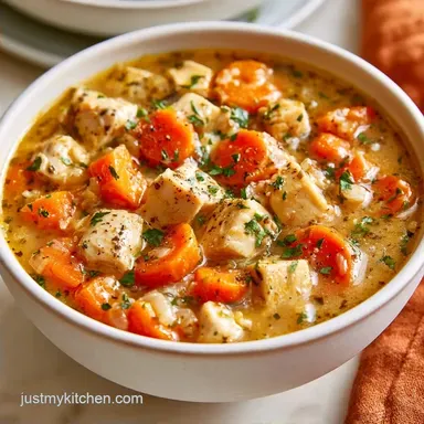 Chicken Vegetable Soup for 6 Servings