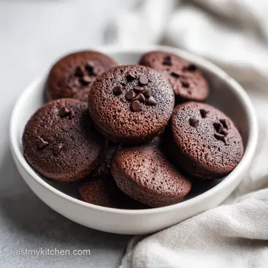 Chocolate Brownie Protein Balls in 10 Minutes | Healthy Snack Recipe Card