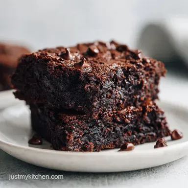 Chocolate Zucchini Brownies for 16 Servings