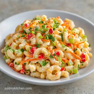 Classic Macaroni Salad for 8 Servings
