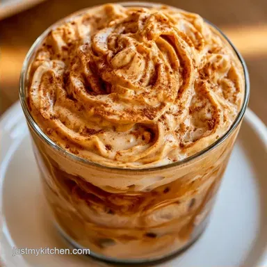 Cold Brew Pumpkin Latte with Maple Syrup