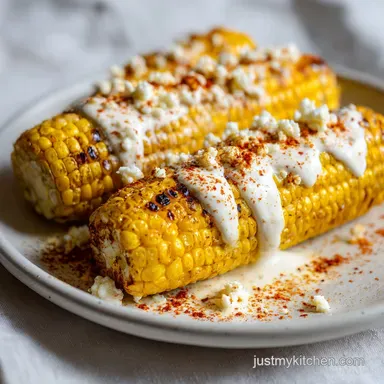 Elote Corn Recipe in 15 Minutes Recipe Card