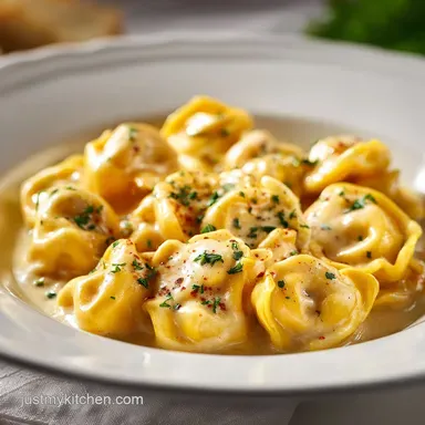 Cheese Tortellini in 15 Minutes Recipe Card