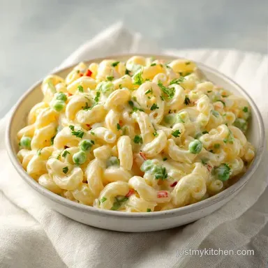 Creamy Hawaiian Macaroni Salad Recipe Card