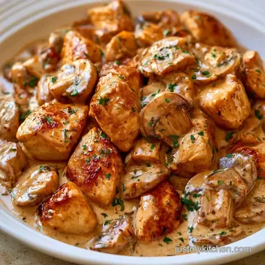 Creamy Mushroom Soup Chicken One-Pot