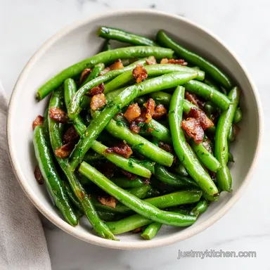 Crock Pot Green Beans with Bacon