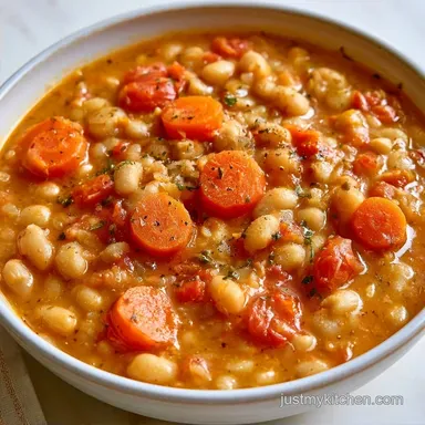 Crockpot Vegetable Bean Soup Meal Prep