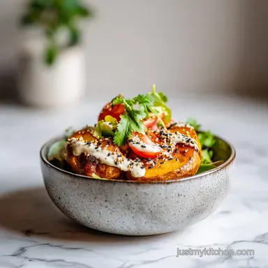 Burger Bowls with Fries Recipe for 4 Servings