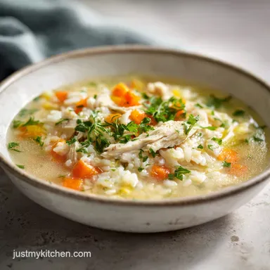 Easy Chicken and Rice Soup Recipe in 35 Minutes